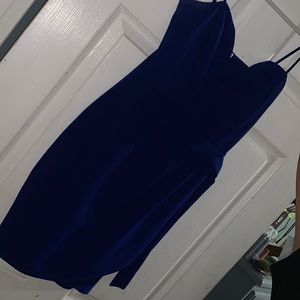 Blue dress